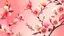 Placeholder: buatkan background dengan tema peach blossoms