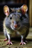 Placeholder: rat with a large head