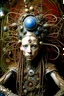 Placeholder: photo by tim walker,loan-blend human-alien biomorphic-animals squid indefinite head extreme wide shot head to toe portrait of weird smiling krofft pufnstuff puppet voodoo cutie doll made of straw human nervous systems, renaissance faire alex grey hyper detailed michael cheval with a playful expression made out of mechanical parts and robot arms; cyborg details, unusual and obscure photograph by františek vobecký of a surreal scene of ghastly men, pop art, clive barker style,300mm f/.8,raw cinem