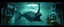 Placeholder: final boss fish demon in the fridge in the style of giger and escher