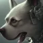 Placeholder: close up of sad, abandoned, miserable dog chained to post with robed grim reaper, lonely road, 8k resolution, high-quality, fine-detail, iridescent, intricate, digital art, detailed matte, volumetric lighting, illustration, 3D octane render, brian froud, howard lyon, selina french, anna dittmann, annie stokes, lisa parker, greg rutowski