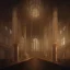 Placeholder: on old church interior full with people, scary, steam punk, realistic, made in octane, cinematic, ultra-realistic, extremely detailed octane rendering, 8K, VRAY Super Real ar 2:3, dof photorealistic futuristic 50mm lens hard lighting dark gray tintype photograph, realistic lighting, sepia color