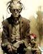 Placeholder: old man, young boy, Alex Maleev , Arthur Rackham