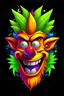 Placeholder: Smoothie logo using crash bandicoot mask no faces
