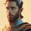 Placeholder: Portrait of KING ARTHUR with crown and mid-12th century armor.extremely detailed face,crystal clear Big eyes,perfectly centered image,intricate detail.Diseney style, korra character style.and Kilian Eng art color