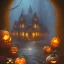 Placeholder: halloween pumpkinman horror by thomas kinkade gerald brom whelan