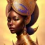 Placeholder: sango fantasy, fantasy magic, intricate, sharp focus, illustration, highly detailed, digital painting, concept art, matte, masterpiece head sexy view black African beauty black afro hair earth lady siver falcon head Egyptian princess pyramid background