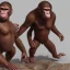 Placeholder: ape like short human male, fullbody, volumetric lighting, intricate detail, realistic, close up