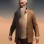 Placeholder: ancient old man in the desert, 3500 BCE, dramatic, dramatic lighting, volumetric lighting, hyperrealism, 8k, high quality, photorealistic, lot of details