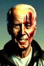 Placeholder: realistic image of joe biden zombie, night, walking zombie style, waist up view, 80s, dark ambient, highly detailed, sky background, concept art, unreal engine 5, god rays, ray tracing, RTX, lumen lighting, ultra detail, volumetric lighting, 3d, finely drawn, high definition, high resolution.