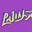 Placeholder: The palm kid logotype on a purple background