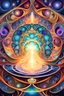 Placeholder: Prompt: A captivating and dreamlike scene of a magical quantum dimension, filled with a kaleidoscope of vibrant colors that swirl and intertwine in a cosmic dance. The sparkling stardust and glowing portals create a sense of otherworldly wonder, as they seem to pulse and glimmer with an ethereal light. Intricate fractal shapes and patterns emerge from the chaos, revealing a hidden depth and complexity to this surreal realm. The ethereal creatures that inhabit this dimension gently float through