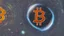 Placeholder: Bitcoin Galaxy by james jean