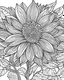 Placeholder: flower coloring page