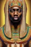 Placeholder: african portrait, ancient egypt, zulu, scaffolding, high detail