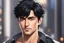 Placeholder: joey tribbiani in 8k 2D anime artstyle, black hair, close picture, intricate details, highly detailed, high details, detailed portrait, masterpiece,ultra detailed, ultra quality