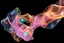 Placeholder: give a blender 5.2 lst code to create A hypnotic loop of colored translucent 3D structures evolving and morphing, fluid geometry shifting between organic and geometric forms, iridescent glass material with internal glow,instances must have random translucent matrial smooth camera orbit, dark gradient background, seamless motion, cinematic lighting, generative art style, 4k.do with geo nodes zoom out to show whole image