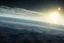 Placeholder: Epic exoplanet in the horizon, clouds, big mountains, water, science fiction landscape, photography, ultra hd 4k, hyperrealism