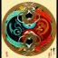 Placeholder: Ukiyo-e Style , ying anf yang sign, dragon,with full details, full HD