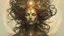 Placeholder: create a full body, haunted female disembodied spirit with highly detailed, sharply lined facial features, , finely drawn, boldly inked, in soft ethereal colors, otherworldly, celestial, and beautiful in the style of Peter Mohrbacher