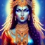 Placeholder: Indian goddess blue eyes