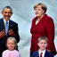 Placeholder: children of obama and angela merkel