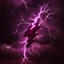 Placeholder: burgundy lightning