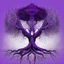 Placeholder: two trees with roots connected purple