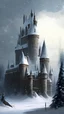 Placeholder: Snowy hogwarts