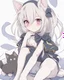 Placeholder: cute catgirl waifu