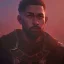 Placeholder: Portrait ,of the Man from Ragnarok, Ultra HD detail Ultra Realistic High quality art by Greg Rutkowski , realistic and intricate detail, sci-fi style, volumetric lighting, particles, high detail, cinematic, depth