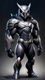 Placeholder: Cartoon art owlman ultra quality full body