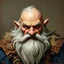 Placeholder: Dnd, fantasy, dwarf, handpainted by a renaissance artist, oil painting, head portrait, sturdy, mighty, grizzled, old