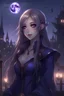 Placeholder: anime, elf, vampire+, 1girl, long hair, fangs, purple_eyes, pale_skin, solo, night, sky, outdoors, vmpr, masterpiece, highres+, absurdres, 4K, 8K, 16K, deep eyes, stunning, intricate, sharp, smooth, OverallDetail