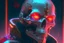 Placeholder: A glass headed skull with glowing ruby eyes wearing a futuristic uniform, 8k resolution concept art portrait by Greg Rutkowski, Artgerm, WLOP, Alphonse Mucha Boris Vallejo dynamic lighting hyperdetailed intricately detailed Splash art trending on Artstation Unreal Engine 5 volumetric lighting