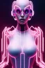 Placeholder: cyberpunk, pink latex body, women, body portrai, big boobs, highlight eyes perfect, skin, tron, cyborg, perfekt sexy, real, dream, hr giger