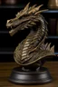 Placeholder: dnd bronze drake bust