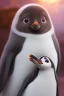 Placeholder: baby penguin, natural environment, photojournalism, hyper detailed, hyper realism, pixar character, sweet and gentle, friendly