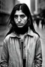 Placeholder: Masterpiece1:3), a captivating character portrait in the raw, visceral style of Don McCullin and Vivian Maier. Of a modern arabic model with long hair, a hopeful visionary standing amidst an urban dawn with resolute eyes wearing a / weathered leather jacket /. Emphasize street photography that captures the candid humanity and resilience of city life, bathed in the early morning's diffused light with Artistic Vision, (Sheer Artistry:1,5). Shot with a Leica M10, Ilford HP5 Plus, finest quality, 8k