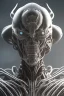 Placeholder: evil berserker, alien, tron, bitcoin eyes, 8k, finely detailed, photo realistic, hr giger