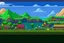 Placeholder: 2d pixellated nintendo style landscape jupiter trading exchange