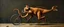 Placeholder: master oil painting by Rembrandt, cat octopus orc fish salamander running marathon with a bike