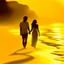 Placeholder: Amidst the beach's embrace, a youthful couple walks, love radiating effortlessly. Sunset's golden touch paints them, shadows intertwining. Her flowing dress mirrors the boundless sky, his gaze, pure devotion. Laughter mingles with waves, creating a symphony. A universe of affection resides in stolen glances, entwined fingers, smiles. Time pauses, their love the focal point. The world fades, leaving their profound connection aglow.