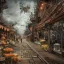 Placeholder: Insanely detailed photograph of an “artitcture plans of a city market at a shipyard” with intricate gears, intricate embroidered band, hyperdetailed painting by Ismail Inceoglu Huang Guangjian and Dan Witz CGSociety ZBrush Central fantasy art album cover art,8K, hdr, romantic, mysterious, ominous, flowers, jewelry, steam,oil,cafe,street vendor,steamship