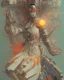 Placeholder: dream of cyber gunslinger by james jean