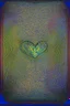 Placeholder: the silent heart of nonlinear wisdom; Neo-surrealistic Optical Art