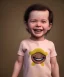 Placeholder: Jigsaw toddler, smile, full body, dramatic lighting, hyper realistic