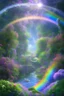 Placeholder: verybeautiful-magical-garden-of-the-angelic-kingdom-blue-and-pink-plants-and-trees-small-river-sunshine-flowers-haze-thumb-rainbow-ufo-bright-colors-light flowers