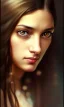 Placeholder: Arab princess , cute, beautiful, long hair, wavy hair, black eyes, head and shoulders portrait, cinematic, realistic, 8k, resolution concept art portrait by Greg Rutkowski, Artgerm, WLOP, Alphonse Mucha dynamic lighting hyperdetailed intricately detailed