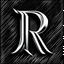 Placeholder: logo with the letter R end N, graphic, black and white